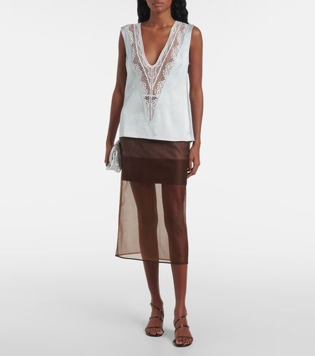 Jacques Wei Gonna midi in chiffon - Jacques Wei - Modalova