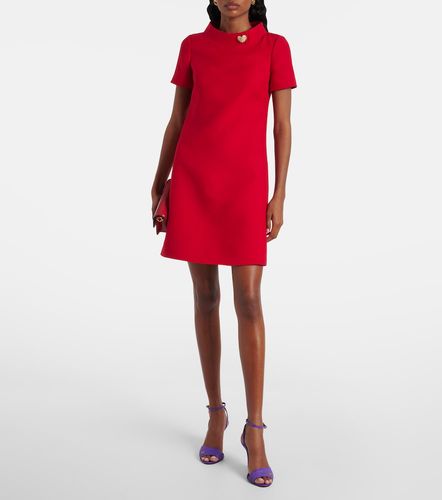 Embellished wool and silk minidress - Valentino - Modalova