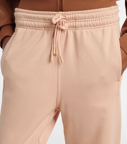 Pantalones de chándal de jersey de algodón - Adidas by Stella McCartney - Modalova
