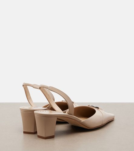 Trixa leather slingback pumps - Manolo Blahnik - Modalova