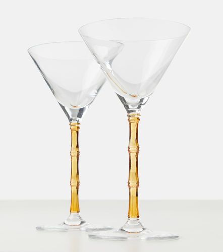 Set de 2 copas de martini Bamboo - La DoubleJ - Modalova