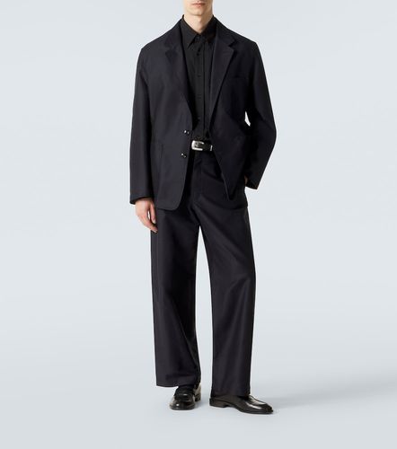 Pantalones de traje de satén de algodón - Lemaire - Modalova