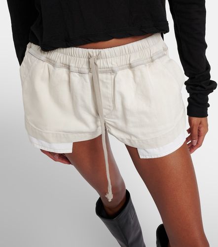 Shorts de jersey de algodón - Rick Owens - Modalova