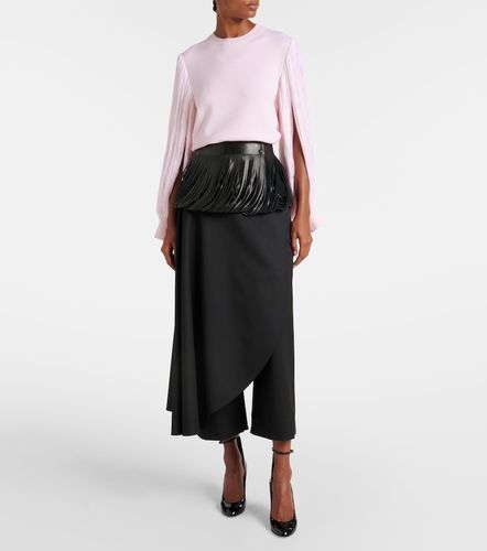 Alaïa Pullover in lana con nappe - Alaia - Modalova