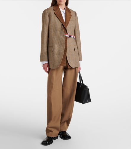 Gunclub houndstooth wool blazer - Thom Browne - Modalova