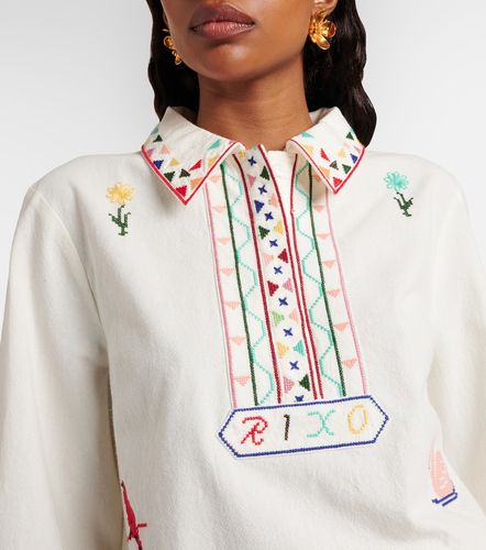Top Ludmilla de algodón bordado - Rixo - Modalova