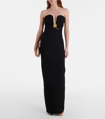 Abito lungo bustier con applicazioni - Roland Mouret - Modalova