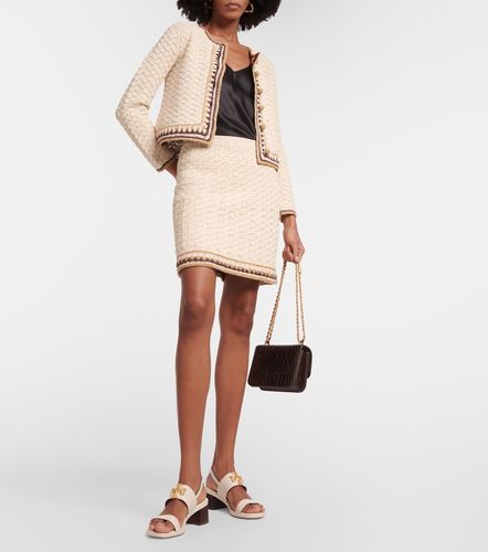 Minifalda de croché en mezcla de algodón - Tory Burch - Modalova