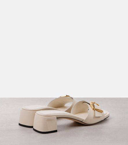 Jimmy Choo Hawke 40 leather mules - Jimmy Choo - Modalova