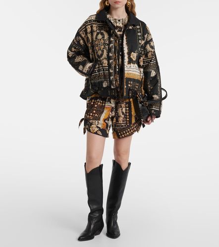 Chaqueta bomber Granger de algodón estampada - Marant Etoile - Modalova