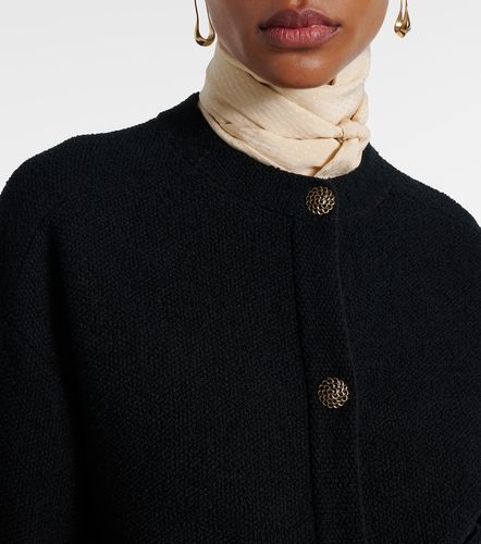 Cardigan cropped in cotone e seta - Loro Piana - Modalova