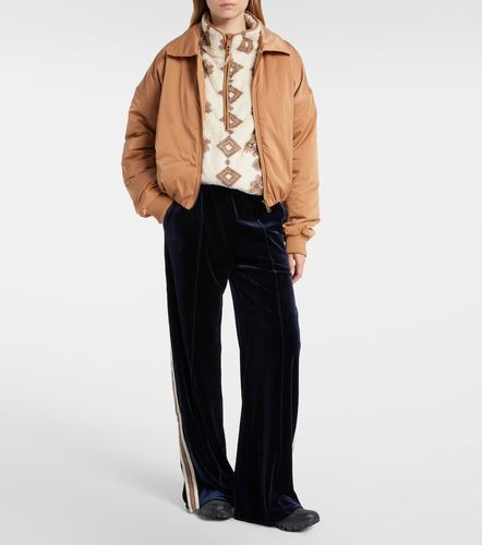 Harlow printed teddy jacket - The Upside - Modalova