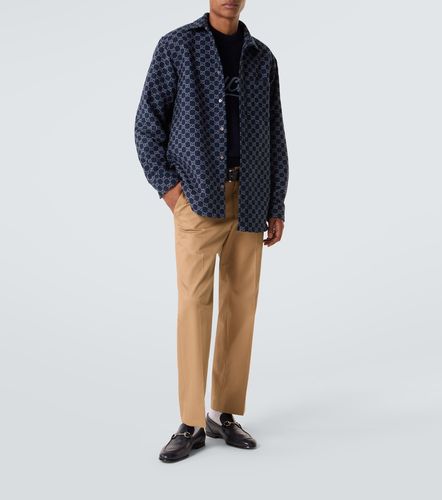 Gucci GG wool jacquard shirt - Gucci - Modalova