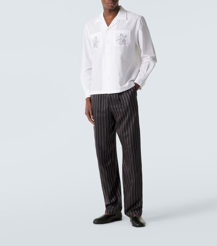 Camicia in cotone e seta con ricamo - Bode - Modalova