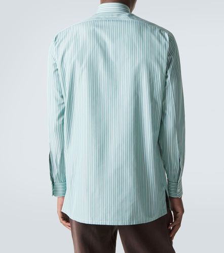 Camisa de popelín de algodón a rayas - Charvet - Modalova