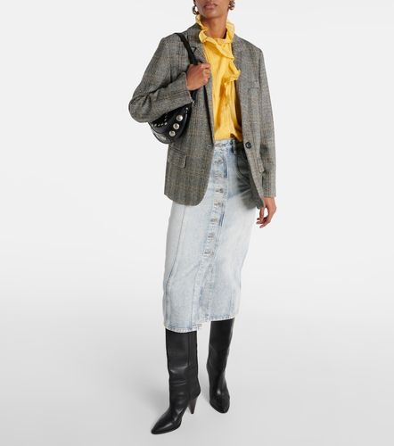 Charly checked wool blazer - Marant Etoile - Modalova