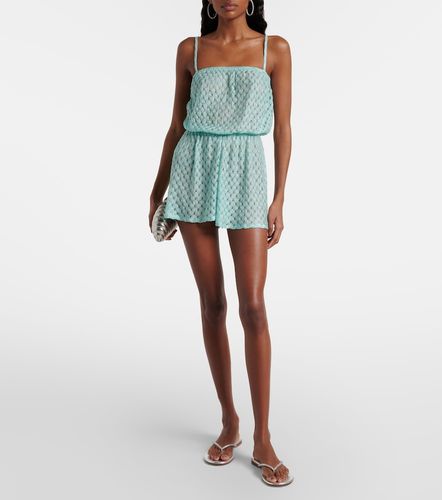 Missoni Open-knit lame romper - Missoni - Modalova