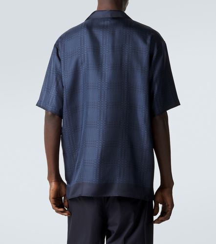 Interlocking G silk twill bowling shirt - Gucci - Modalova