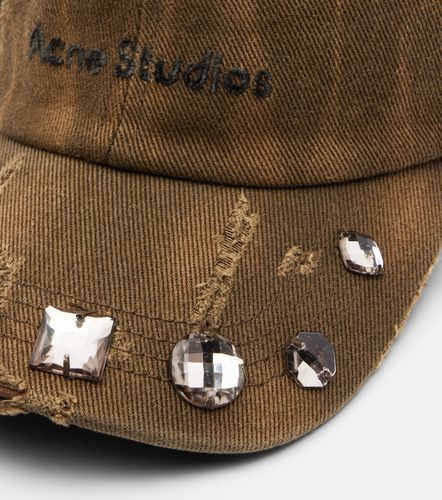 Cappello da baseball con cristalli - Acne Studios - Modalova