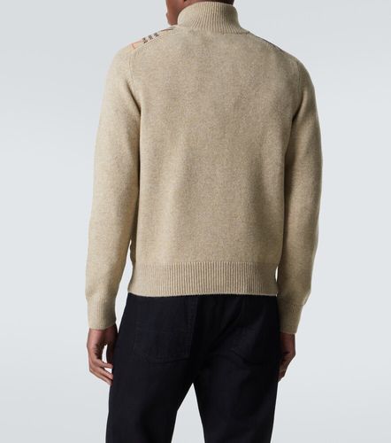 Pullover Check in lana e cashmere - Burberry - Modalova