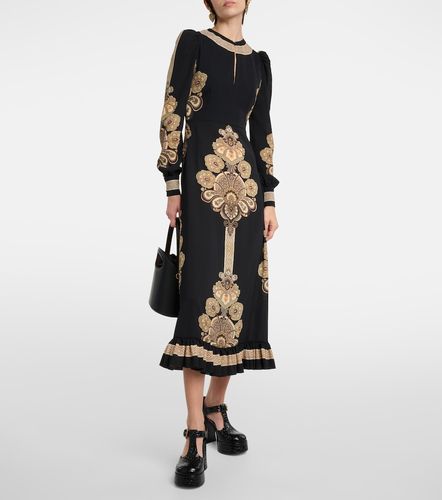 Abito lungo con stampa floreale - Etro - Modalova