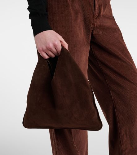 The Row Bindle Small suede tote bag - The Row - Modalova