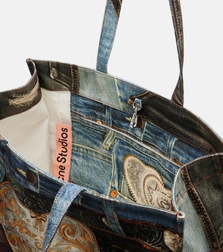 Acne Studios Bolso de lona grabada - Acne Studios - Modalova