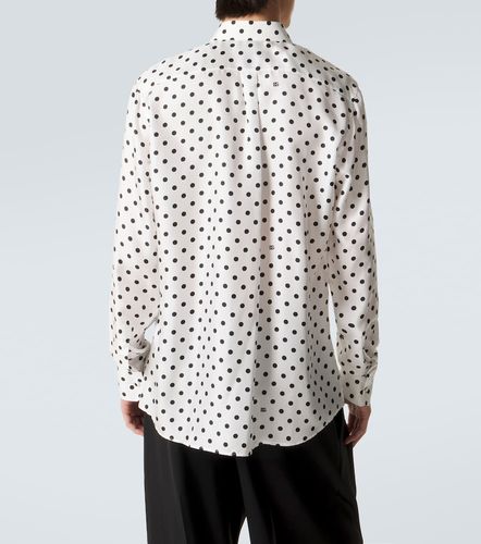 Camisa de seda con lunares - Dolce&Gabbana - Modalova