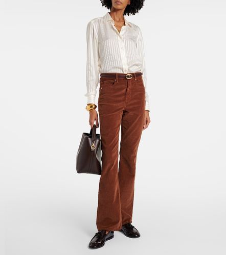 Cameron cotton corduroy flared pants - Veronica Beard - Modalova
