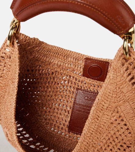 Summer Banana raffia-effect shoulder bag - Chloe - Modalova