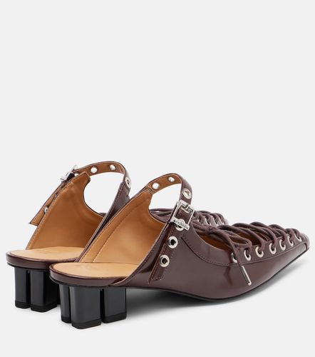 Ganni Mules Eyelets 35 stringate - Ganni - Modalova