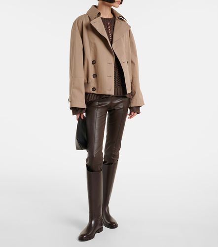 Leather slim pants - Brunello Cucinelli - Modalova