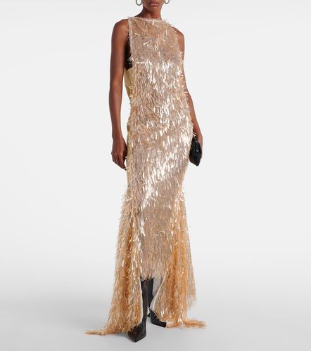 Tiara sequinned asymmetric gown - Maticevski - Modalova