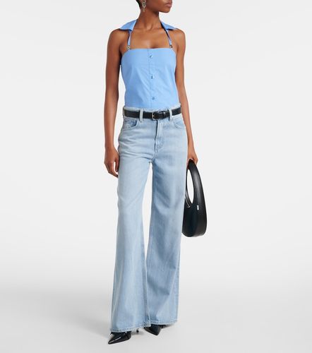 Top de algodón con cuello halter - Coperni - Modalova