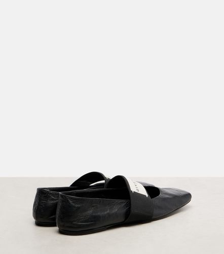 Sliced Square leather ballet flats - Givenchy - Modalova