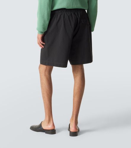 Shorts Starboard in cotone e lana a righe - Studio Nicholson - Modalova