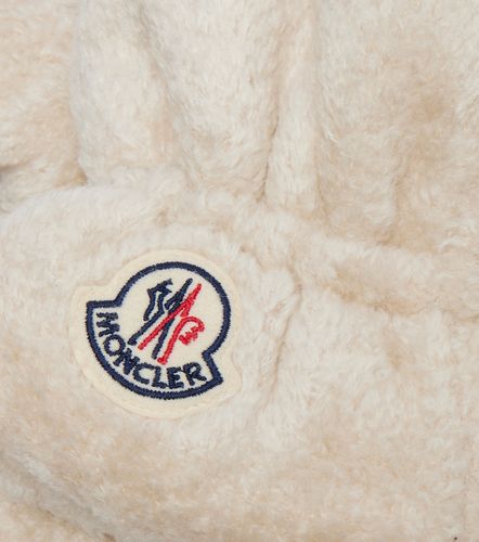 Moncler Logo teddy mittens - Moncler - Modalova