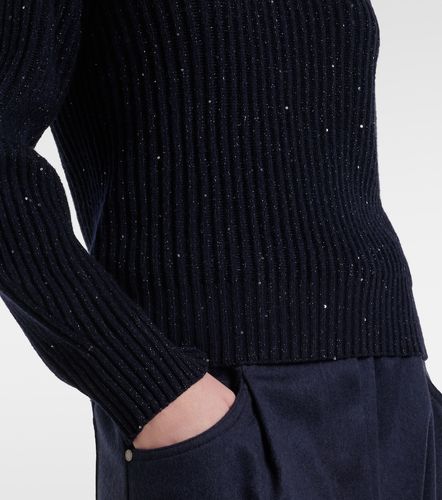 Pullover con paillettes - Brunello Cucinelli - Modalova