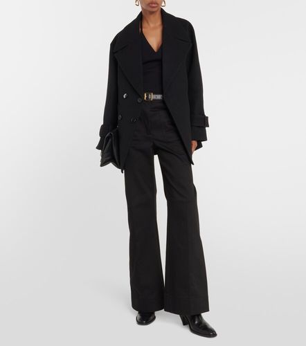 Wool-blend pea coat - Victoria Beckham - Modalova