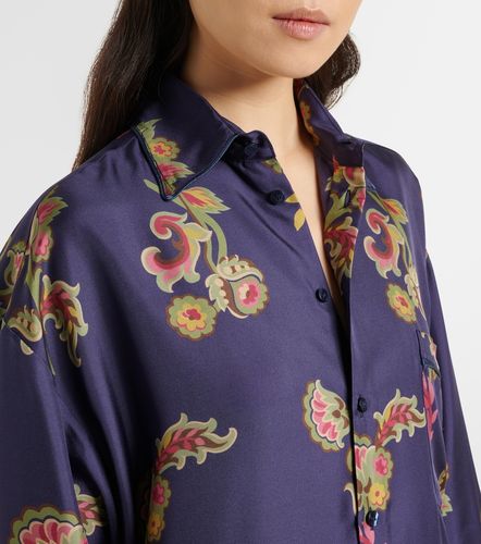 Etro Camicia in seta con stampa - Etro - Modalova