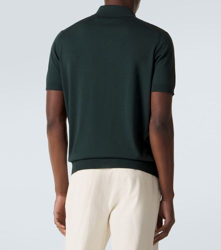 Dunhill Polo in cotone e seta - Dunhill - Modalova