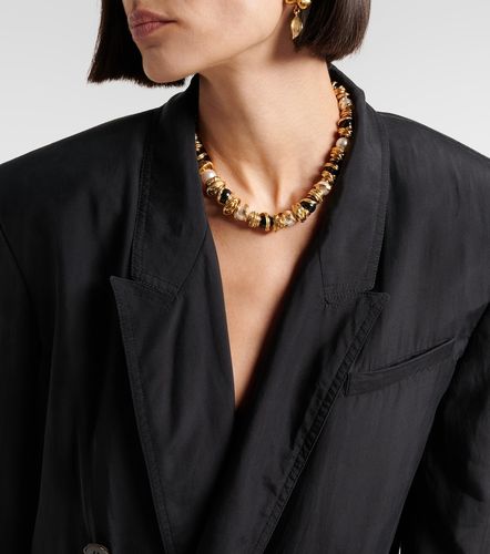 Double-breasted silk blazer - Saint Laurent - Modalova