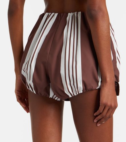 Shorts Rosie de algodón a rayas - Posse - Modalova
