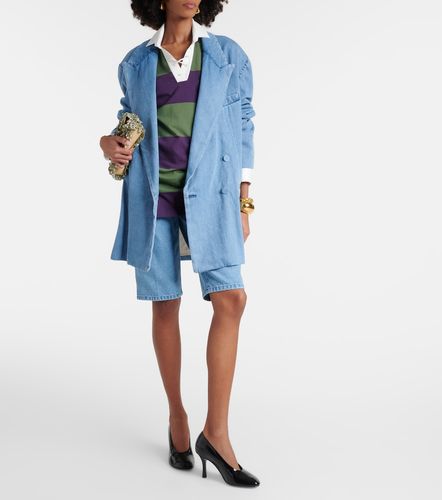 Oversized denim blazer - Dries Van Noten - Modalova