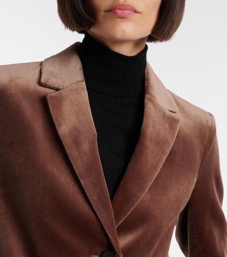 Blazer Agata de terciopelo de algodón - 'S Max Mara - Modalova