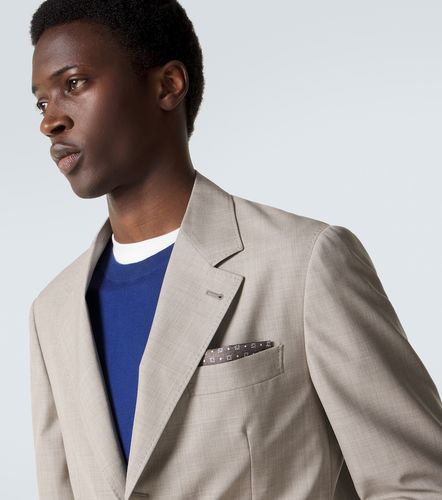 Silk pocket square - Brunello Cucinelli - Modalova
