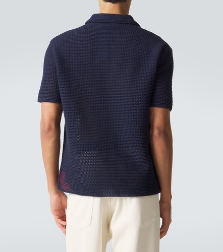 Polo Batten de croché de algodón - Orlebar Brown - Modalova