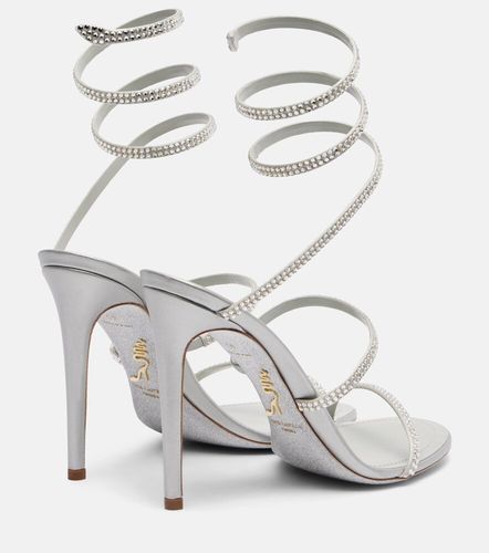 Cleo embellished satin sandals - Rene Caovilla - Modalova