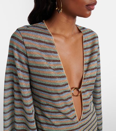 Oseree Lumiere striped minidress - Oseree - Modalova