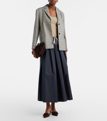 Falda midi Pineta de algodón plisada - 'S Max Mara - Modalova